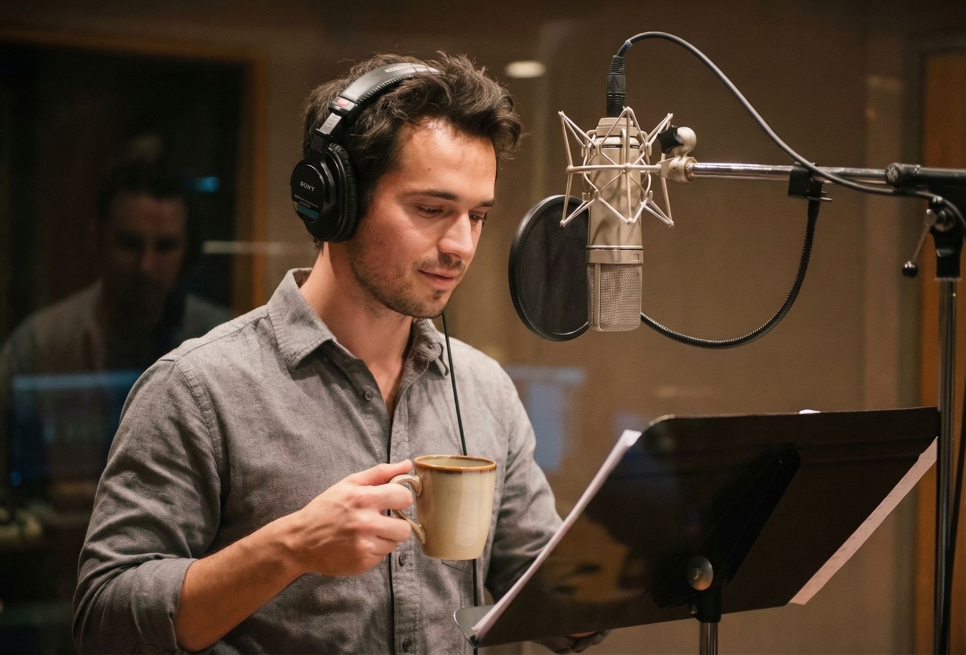 CJ Emerson, professional voiceover artist for commercials and video games